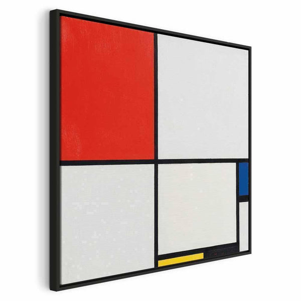 Quadro - Piet Mondrian – Composition No III, with red, blue, yellow and black