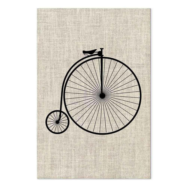 Quadro - Vintage Bicycle (1 Part) Vertical