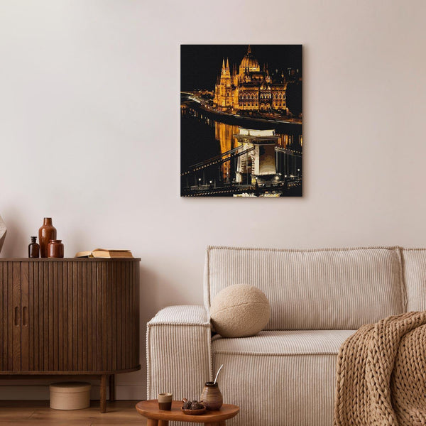 Quadro fai da te - Budapest at night