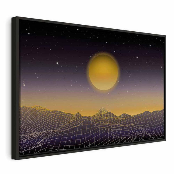 Quadro - Futuristic landscape 3 (1 Part) Wide