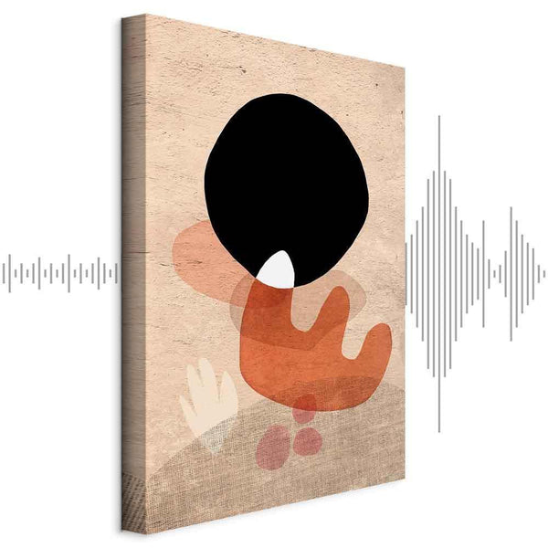 Quadro - Black Stone (1 Part) Vertical