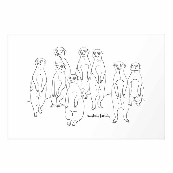 Poster - Meerkat Family