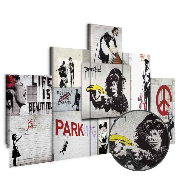 Quadro - Street Crimes: Banksy Art