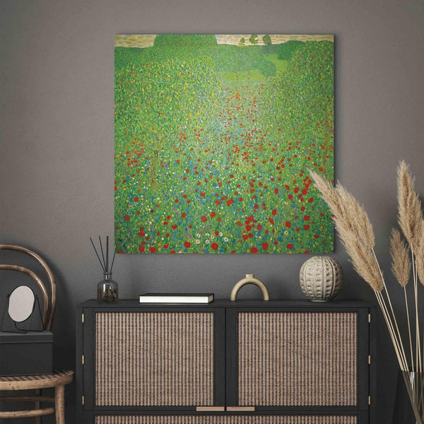 Quadro - Gustav Klimt – Poppy Field