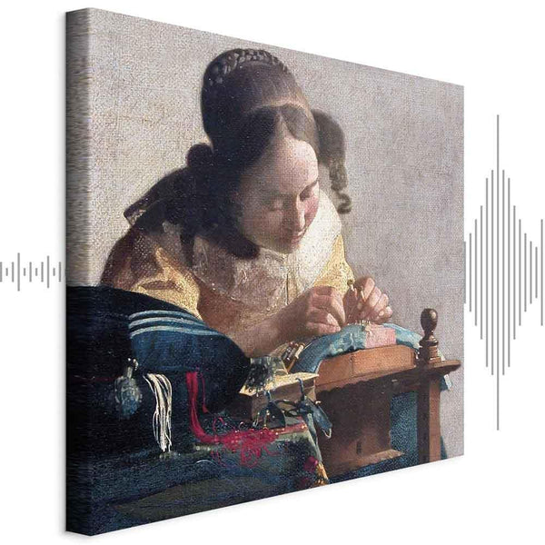 Quadro - Jan Vermeer – The Lacemaker