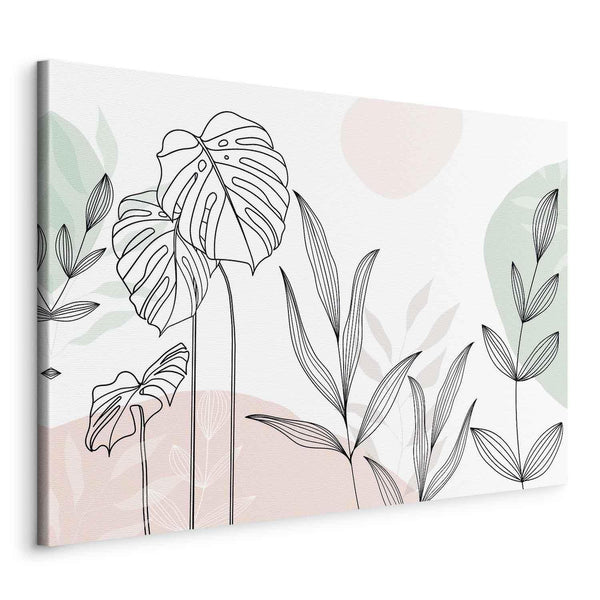 Quadro - Pastel line art