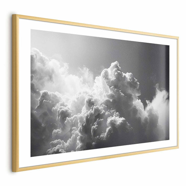 Poster - Extraordinary Phenomenon: The Sun Illuminating Dark Clouds