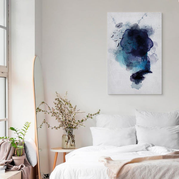 Quadro - Blue Memory (1 Part) Vertical