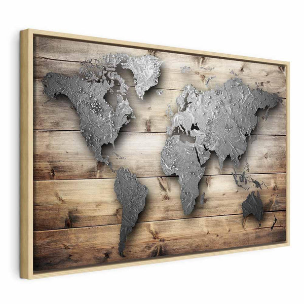 Quadro - Silver World