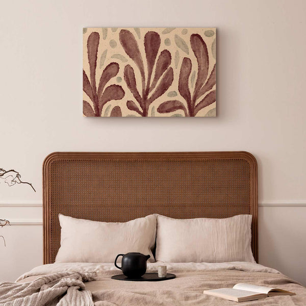Quadro - Leaves and spots – large vibrant shapes inspired by Matisse