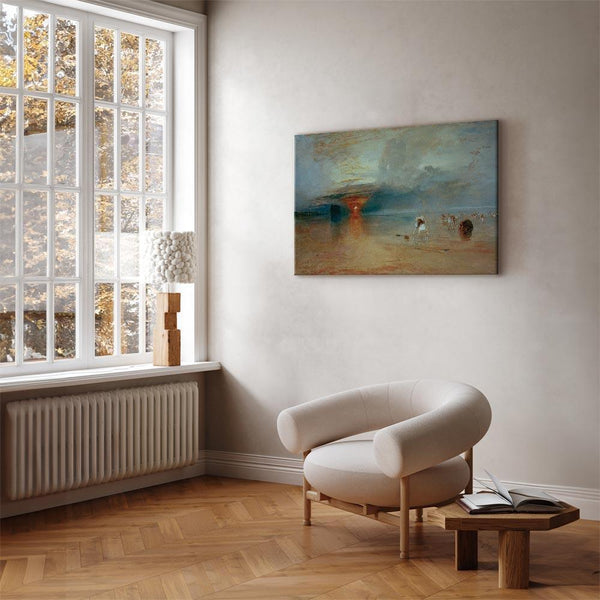 Quadro - William Turner – Calais Sands at Low Water