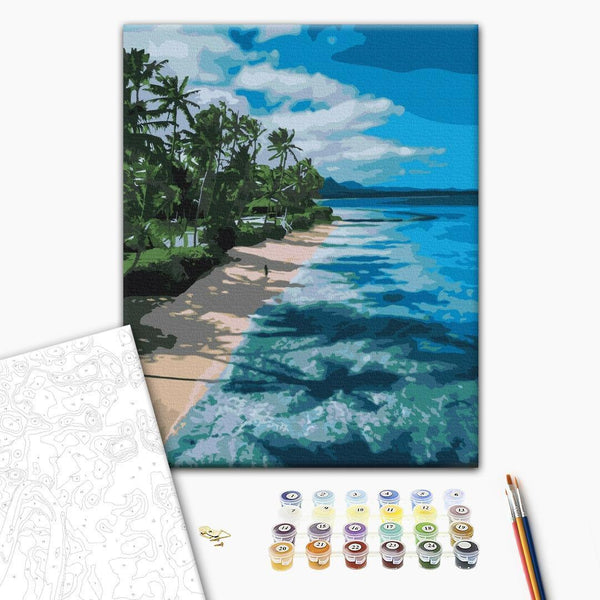 Quadro fai da te - Paradise beach