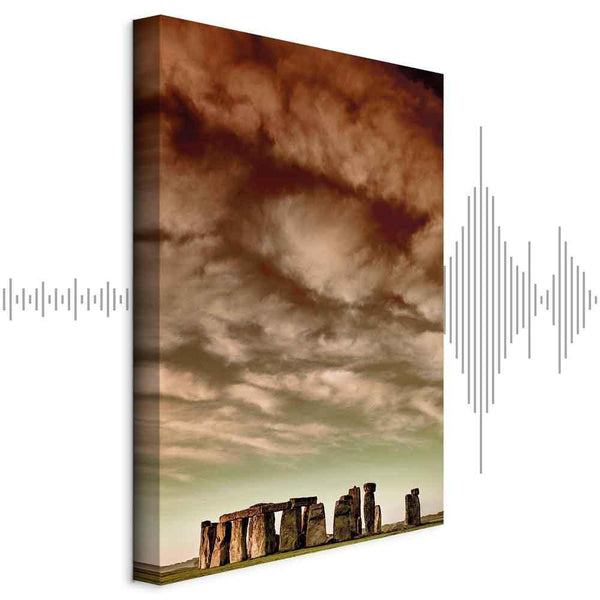 Quadro - Clouds Over Stonehenge (1 Part) Vertical