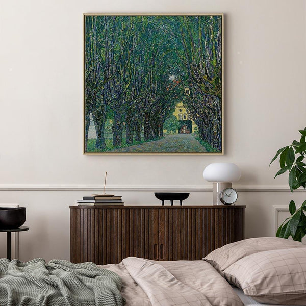 Quadro - Gustav Klimt – Avenue in the Park of Schloss Kammer