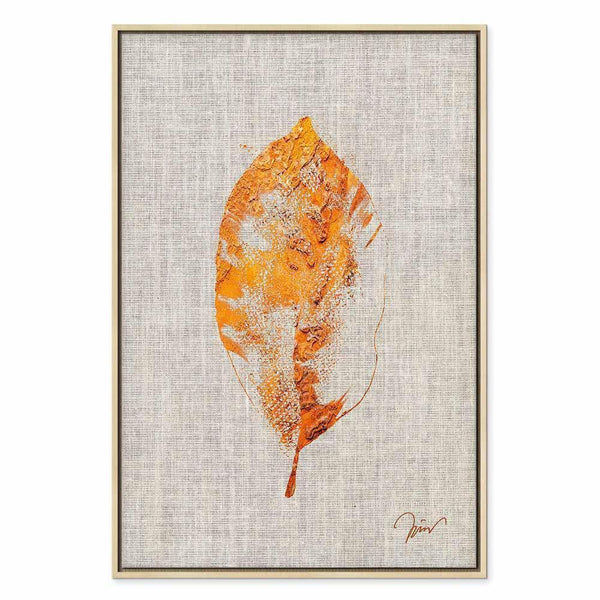 Quadro - Golden Flora (1 Part) Vertical