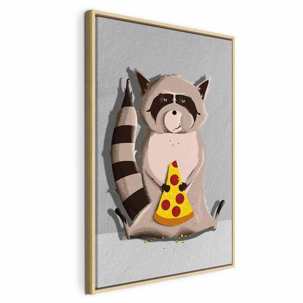 Quadro - Gourmand Raccoon (1 Part) Vertical