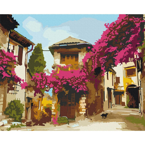 Quadro fai da te - Mediterranean Town