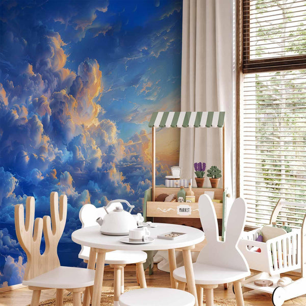 Carta da parati - When the Sky Becomes a Canvas: Artistic Creation of Nature in the Clouds