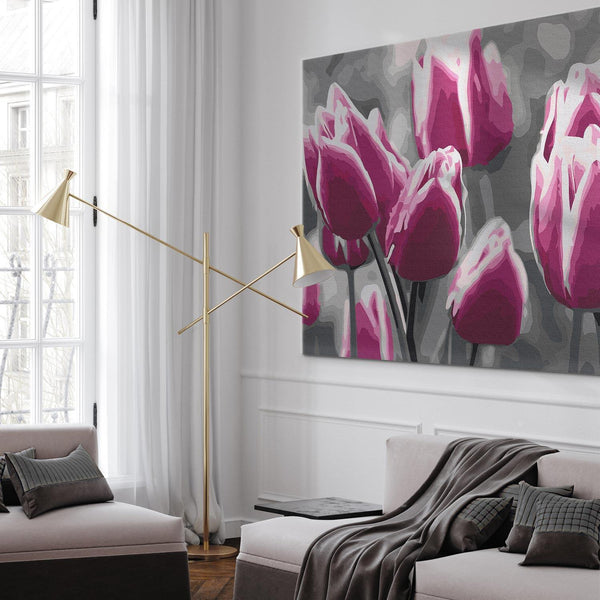 Quadro fai da te - Tulip Field
