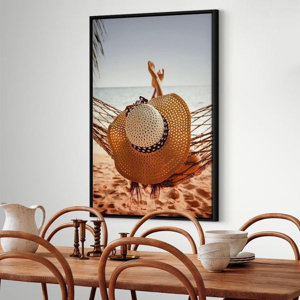 Quadro - Hammock on the Beach (1 Part) Vertical