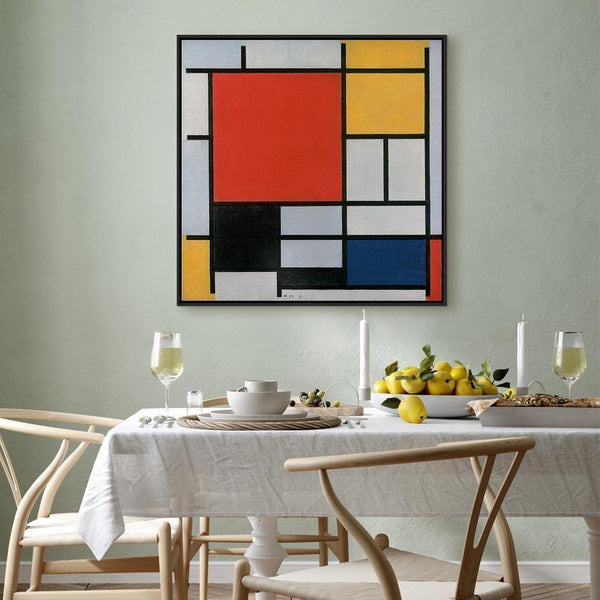 Quadro - Piet Mondrian – Composition with red, yellow blue and black