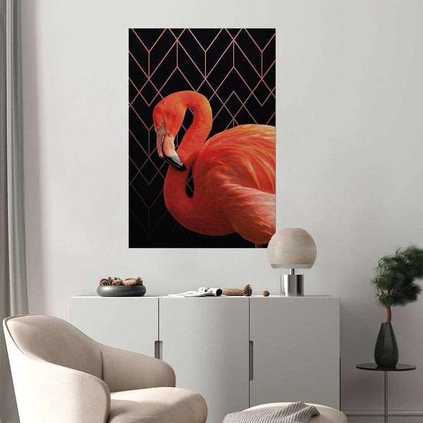 Poster - Flamingo Solo