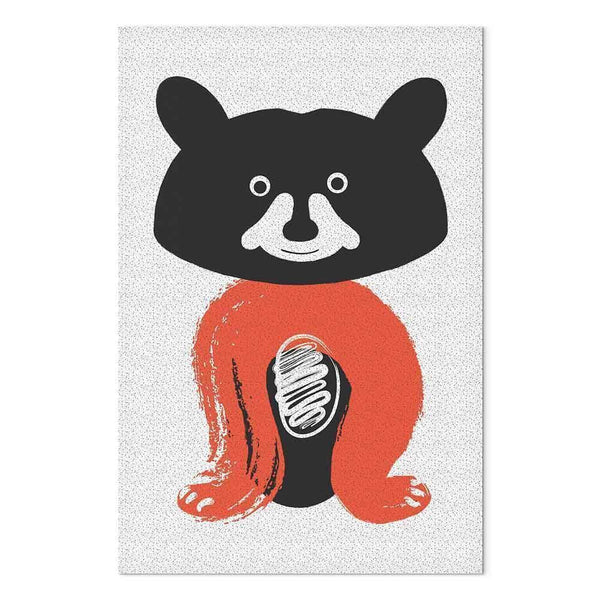 Quadro - Nice Mr Raccoon (1 Part) Vertical