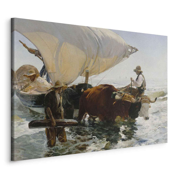 Quadro - Joaquín Sorolla y Bastida – The Return from Fishing