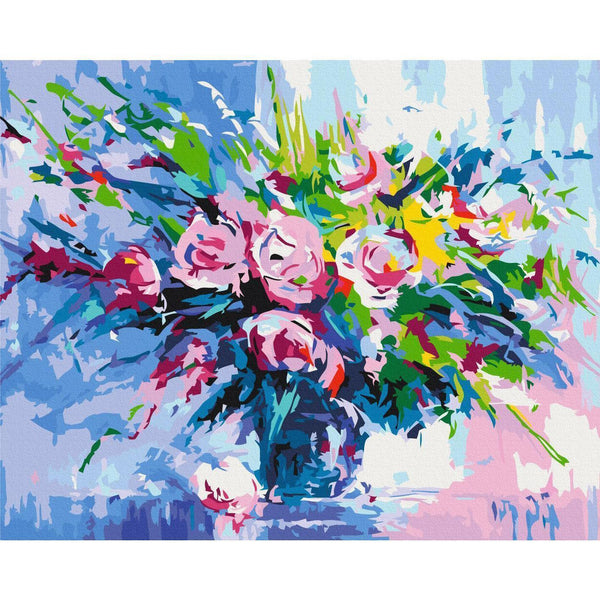 Quadro fai da te - Colorful Bouquet