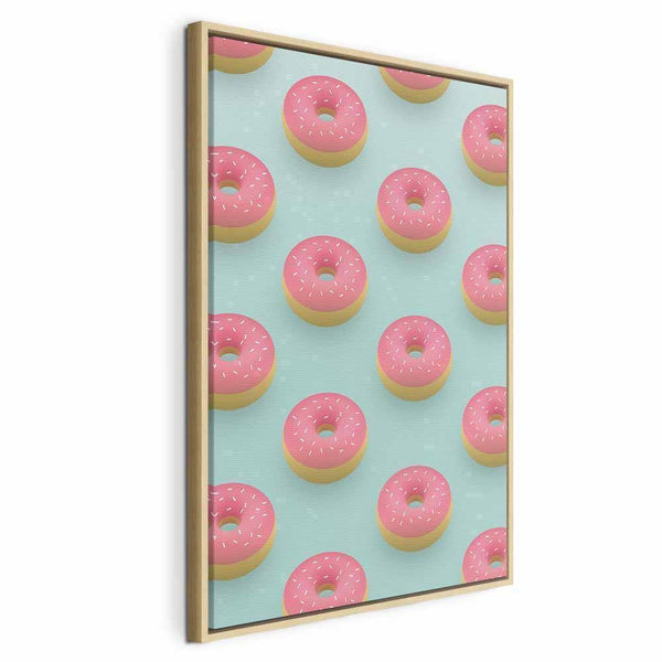 Quadro - Pastel Donuts (1 Part) Vertical