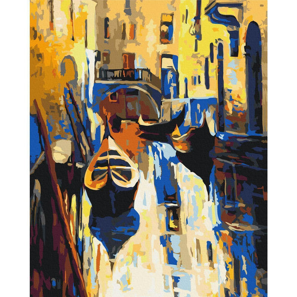 Quadro fai da te - Venice (Gondolas)