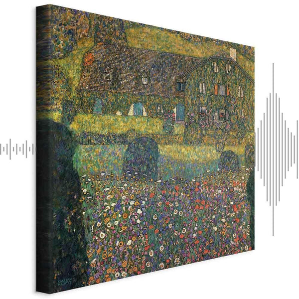Quadro - Gustav Klimt – Country House on the Attersee Lake