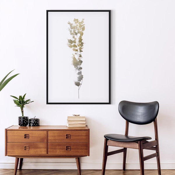 Quadro - Golden Branch (1 Part) Vertical