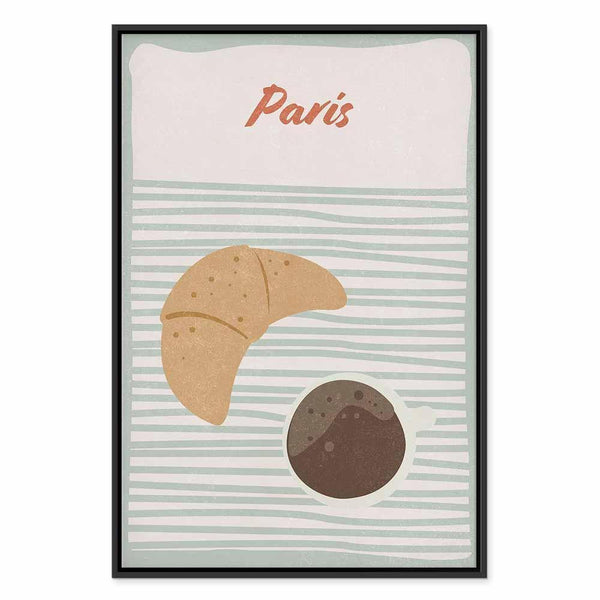Quadro - Parisian Breakfast (1 Part) Vertical