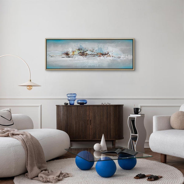 Quadro - Winter Outside the Window (1 Part) Narrow