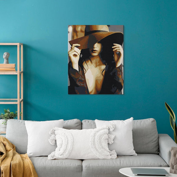 Quadro fai da te - Brown Hat