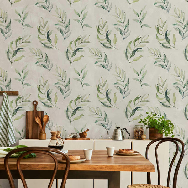 Tappezzeria murale - Dancing Green