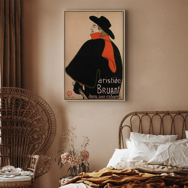 Quadro - Aristide Bruant: Dans son cabaret (1 Part) Vertical