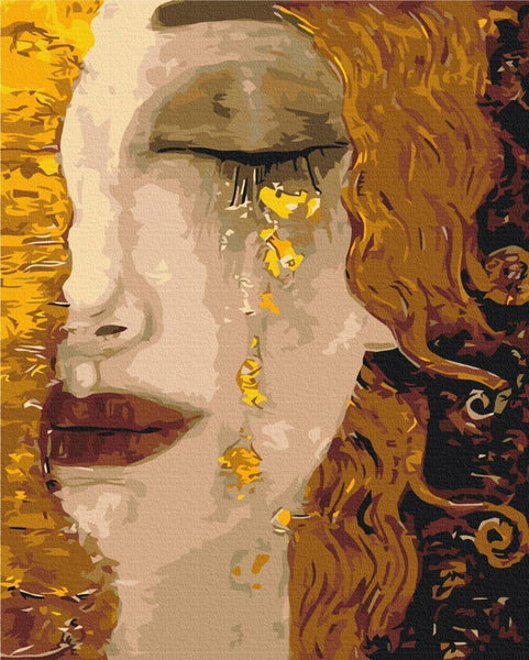 Quadro fai da te - Gustav Klimt – Golden Tears