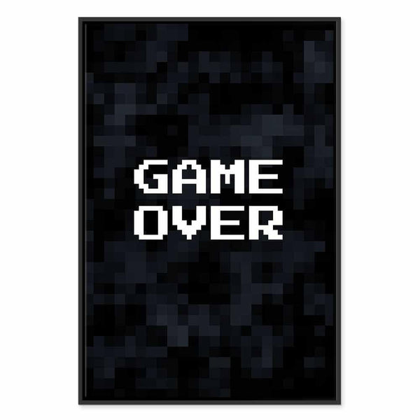 Quadro - Pixel Game Over