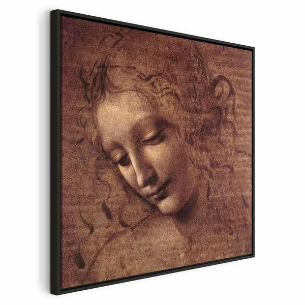 Quadro - Leonardo da Vinci – Head of a Young Woman (Leda)