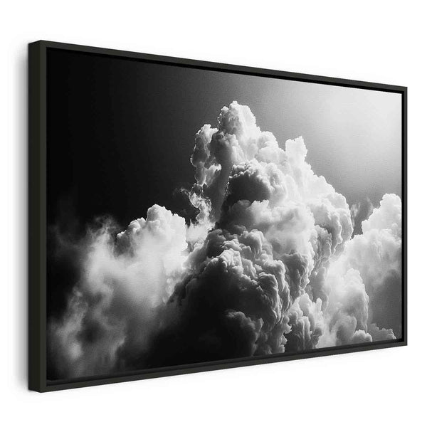 Quadro - Clouds Like from Dreams: Let the Sun Illuminate Your Day – A Visual Feast
