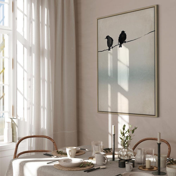 Quadro - Frozen Sparrows (1 Part) Vertical