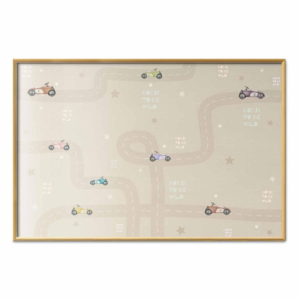 Poster - Racing Cars