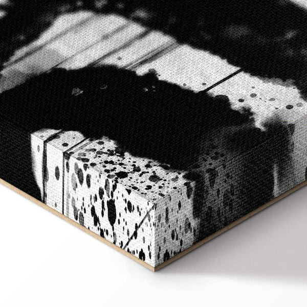 Quadro - Striped Nature (1 Part) Vertical