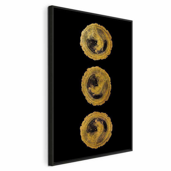 Quadro - Golden Knots (1 Part) Vertical