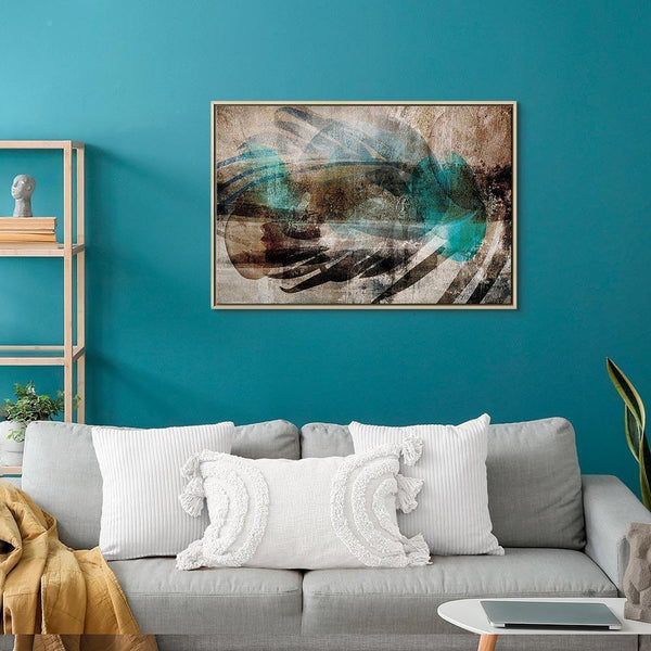 Quadro - Abstract Plume (1 Part) Wide