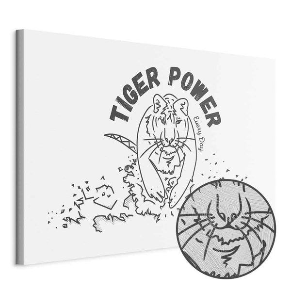 Quadro - Tiger Power (1 Part) Wide