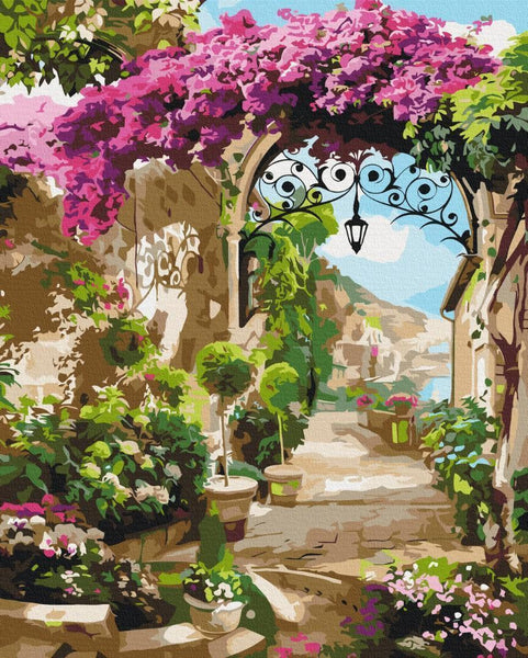 Quadro fai da te - Bow with flowers