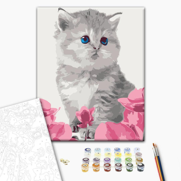 Quadro fai da te - Kitty Cat